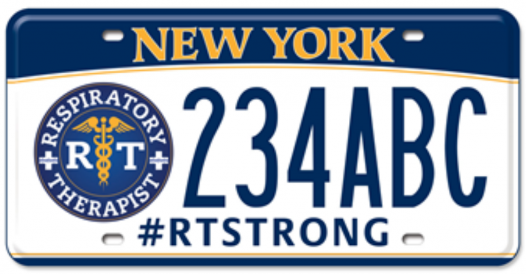 NY RT License Plate